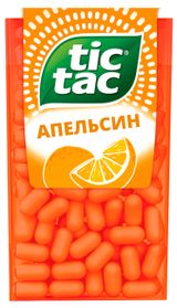 Изображение товара Драже Tic Tac со вкусом апельсина Ирландия, 49 г
