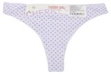 Изображение товара Трусы женские Cherry Girl танга белые