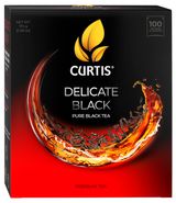 Изображение товара Чай черный Curtis Delicate Black мелколистовой, 100 пакетиков
