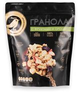Изображение товара Гранола АШАН Золотая птица с фруктами и орехами, 280 г