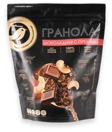 Изображение товара Гранола АШАН Золотая птица с шоколадом и орехами, 280 г