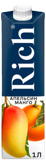 Изображение товара Нектар Rich Апельсин манго, 1 л
