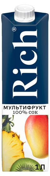 Изображение товара Сок Rich Мультифрукт, 1 л