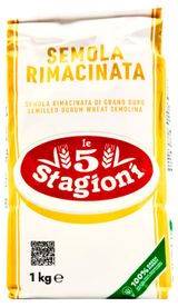 Изображение товара Мука пшеничная Le5 Stagioni Семола из твердых сортов пшеницы, 1 кг