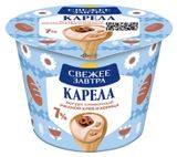 Изображение товара Йогурт «Свежее Завтра» сливочный ржаной хлеб и корица 7%, 180 г