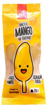 Изображение товара Манго тайское очищенное Best Thai Fruits эскимо на палочке замороженное Таиланд, 70 г