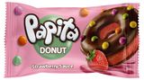Изображение товара Кекс Papita Donut с клубничной начинкой и цветным драже Турция, 40 г