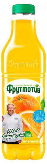 Изображение товара Напиток сокосодержащий «Фрутмотив» апельсин, 1,5 л