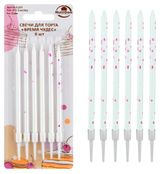 Изображение товара Свечи для торта MultiDom время чудес, 6 шт в ассортименте