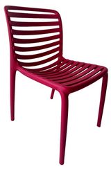 Изображение товара Стул пластиковый красный, 46х56х81 см
