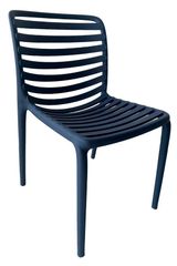 Изображение товара Стул пластиковый синий, 46х56х81 см