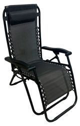 Изображение товара Кресло складное черное, 90х65х110 см