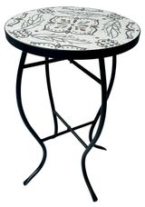 Изображение товара Стул металлический с мозайкой, 35х35х55 см