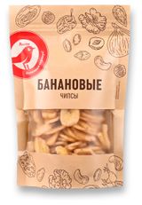 Изображение товара Банановые чипсы АШАН Красная птица, 150 г