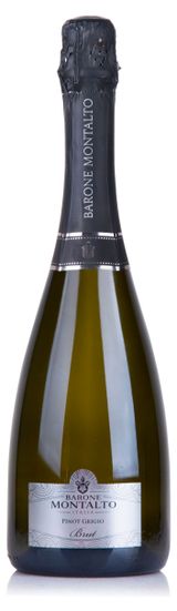 Изображение товара Игристое вино Barone Montalto Pinot Grigio белое брют Италия, 0,75 л