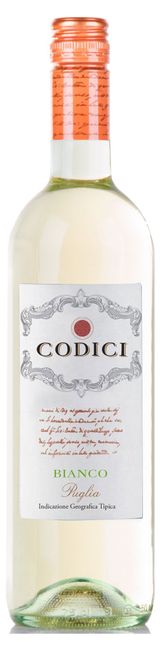 Изображение товара Вино Codici Bianco Puglia IGT белое полусухое Италия, 0,75 л