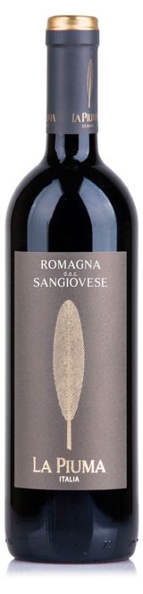Изображение товара Вино La Piuma Sangiovese di Romagna красное сухое Италия, 0,75 л