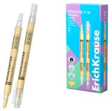 Изображение товара Текстмаркер двухсторонний стираемый ErichKrause Visioline V-16 Erasable Pastel желтый