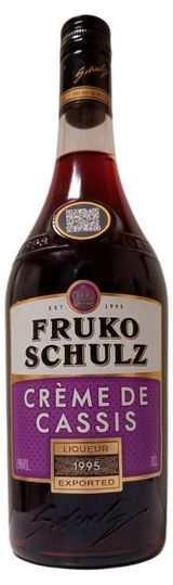 Изображение товара Ликер FRUKO SCHULZ Крем де Кассис Россия, 0,7 л