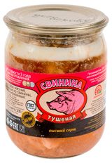 Изображение товара Свинина тушеная «Скопинский МК» ГОСТ, 500 г