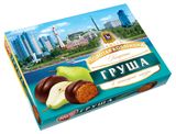 Изображение товара Конфеты «Мир» в шоколадной глазури с начинкой из сухофруктов Груша, 160 г