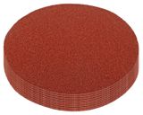 Изображение товара Круг абразивный MATRIX на ворсовой подложке Р80 125 мм, 10 шт