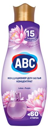 Изображение товара Кондиционер для белья АВС Таинственный лотос концентрат, 1,44 л (60 стирок)