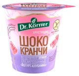 Изображение товара Шококранчи гречневые Dr. Korner в клубнично-йогуртовой глазури, 40 г