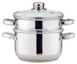 Изображение товара Кастрюля-пароварка Agness 2-ярусная 18 см, 2,5 л