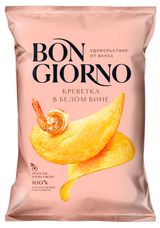 Изображение товара Чипсы картофельные Bon Giorno Креветки, 120 г