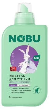 Изображение товара Гель для стирки NOBU Baby с кондиционером, 1 л