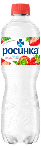 Изображение товара Вода «Росинка» со вкусом клубники негазированная, 500 мл