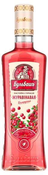 Изображение товара Настойка горькая «Бульбашъ» Журавинавая Беларусь, 0,5 л