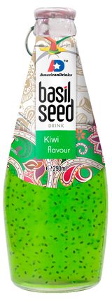 Изображение товара Напиток сокосодержащий Basil Seed Сочный киви Вьетнам, 290 мл