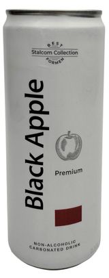 Изображение товара Напиток газированный Nartiana Black Apple, 330 мл