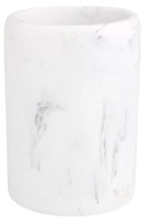 Изображение товара Стакан для ванной комнаты Actuel Мрамор, 7,9x7,9х11,2 см