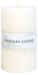 Изображение товара Свеча декоративная «Мирам» формовая белая, 6х10 см