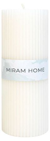 Изображение товара Свеча декоративная «Мирам» формовая белая, 6х15 см