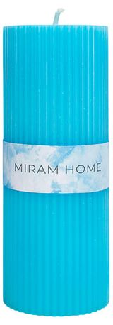 Изображение товара Свеча декоративная «Мирам» формовая синяя, 6х15 см