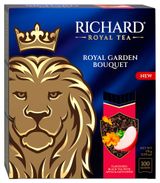 Изображение товара Чай черный RICHARD яблоки лепестки цветов мята, 100х2 г