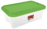 Изображение товара Ящик с крышкой Darel plastic серый 26х16,5х9,8 см, 2,5 л