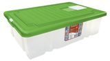 Изображение товара Ящик с крышкой Darel plastic на колесах 61х40х17 см, 36 л