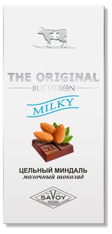 Изображение товара Шоколад молочный BUCHERON The Original с миндалем, 90 г
