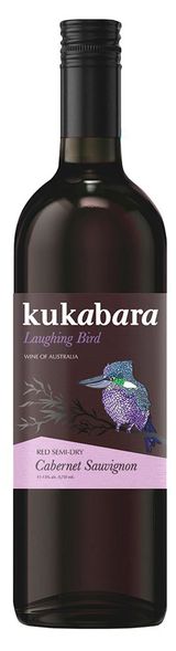 Изображение товара Вино Kukabara Каберне Совиньон красное полусухое Австралия, 0,75 л