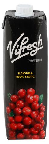 Изображение товара Морс Vifres клюква, 1 л