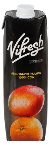 Изображение товара Сок Vifresh апельсин манго, 1 л