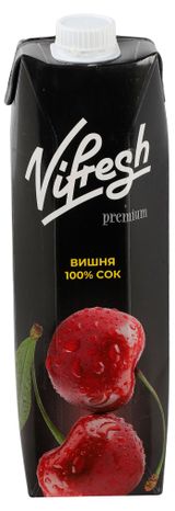 Изображение товара Сок Vifresh вишня, 1 л