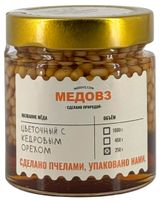 Изображение товара Мед «Медовз» цветочный с кедровым орехом, 250 г