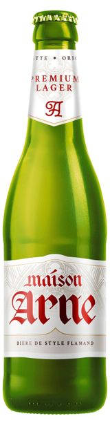 Изображение товара Пиво Maison Arne Premium Lager светлое фильтрованное, 400 мл