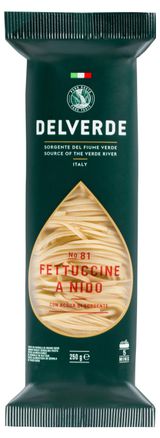 Изображение товара Макароны изделия Delverde №81 Fettuccine Италия, 250 г